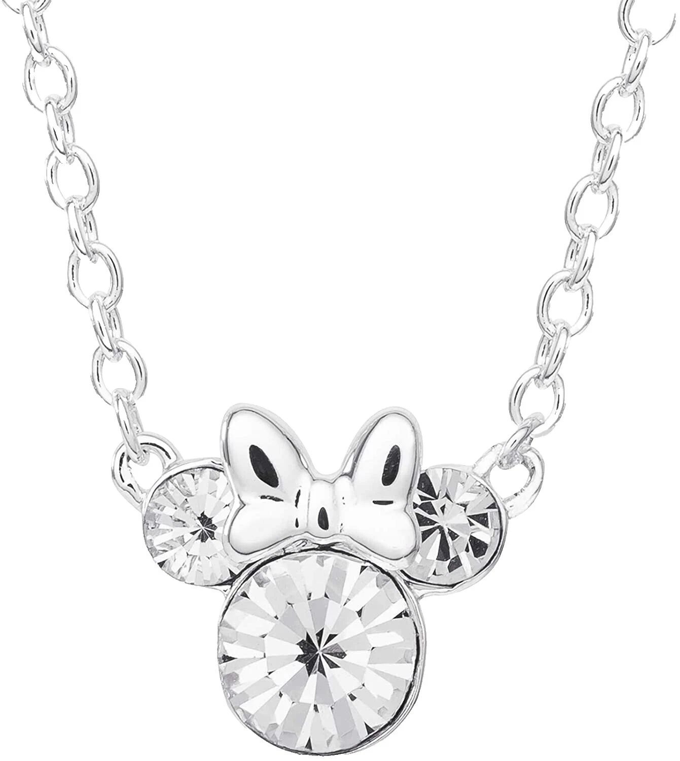 Collares y colgantes colgantes de cristal de Disney de moda