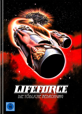 4K Mediabook LIFEFORCE Space Vampires DIE TÖDLICHE BEDROHUNG UHD BLU-RAY Cover A