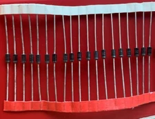 20x 1N5818 ON SEMICONDUCTOR DIODE SCHOTTKY RECTIFIER 30V 1A DO41 ROHS 20ps