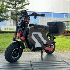 Moped Electric Scooter 72V 50Ah 10000W Dual Motor Removable Battery Fast Speed