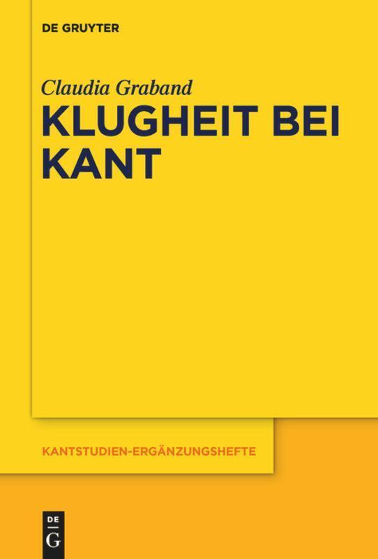 Thumbnail - Klugheit Bei Kant | Claudia Graband | Buch | Issn | Hc Runder Rücken