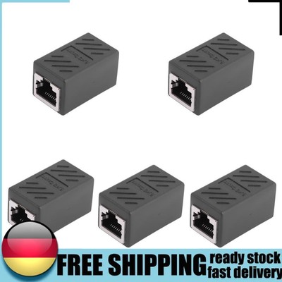 Occitop RJ45 Inline Kupplung Cat7 Cat6 Cat5e Ethernet Netzwerkkabel Adapter