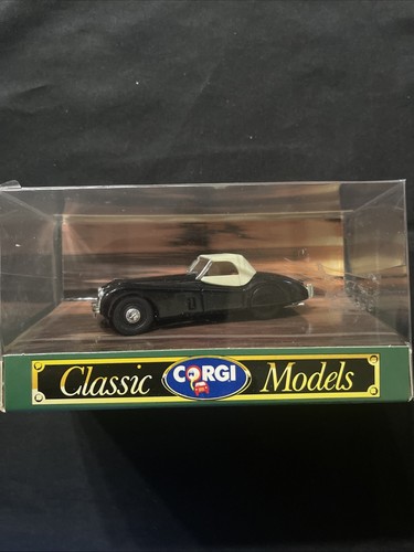 Classic Corgi Models 96060 Jaguar XK120 Soft Top Die Cast Model Car As Pics😍 - 第 1/9 張圖片