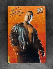 2000 WWF The Rock Prism Sticker Vending Machine WWE Dwayne Johnson