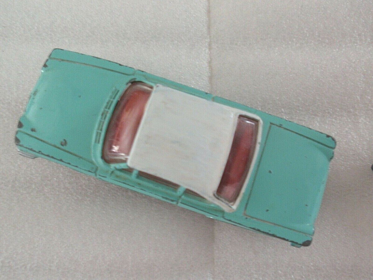 Dinky Toys Ford Capri Bleu Toit Beige 1/43 – Miniature Métal D'origine