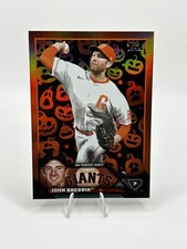 2023 Topps Update Jack O'Lantern Foil US157 John Brebbia Giants #us157 SP
