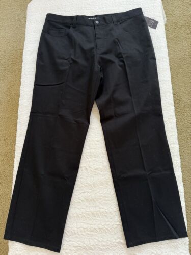 NWT KENNETH COLE 5-Pocket Pants Mens Black Stretch 38 x 30 Comfort Deadstock