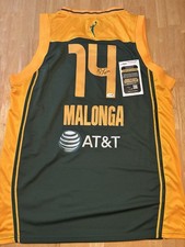 Dominique Malonga Signed Autographed Jersey JSA Coa Seattle Storm