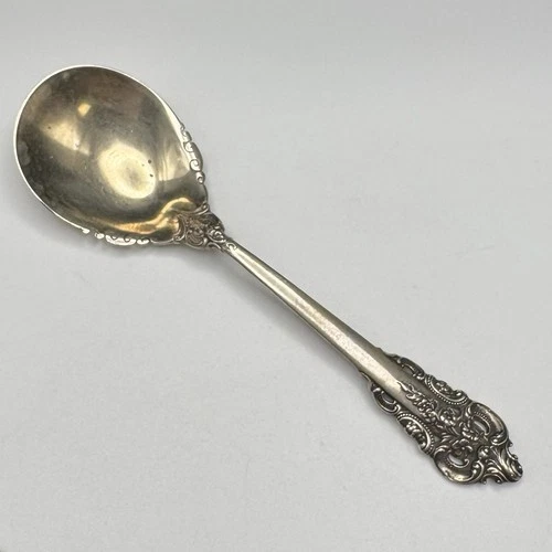 Grande Baroque by Wallace Sterling Silver Sugar Spoon 6 1/4"