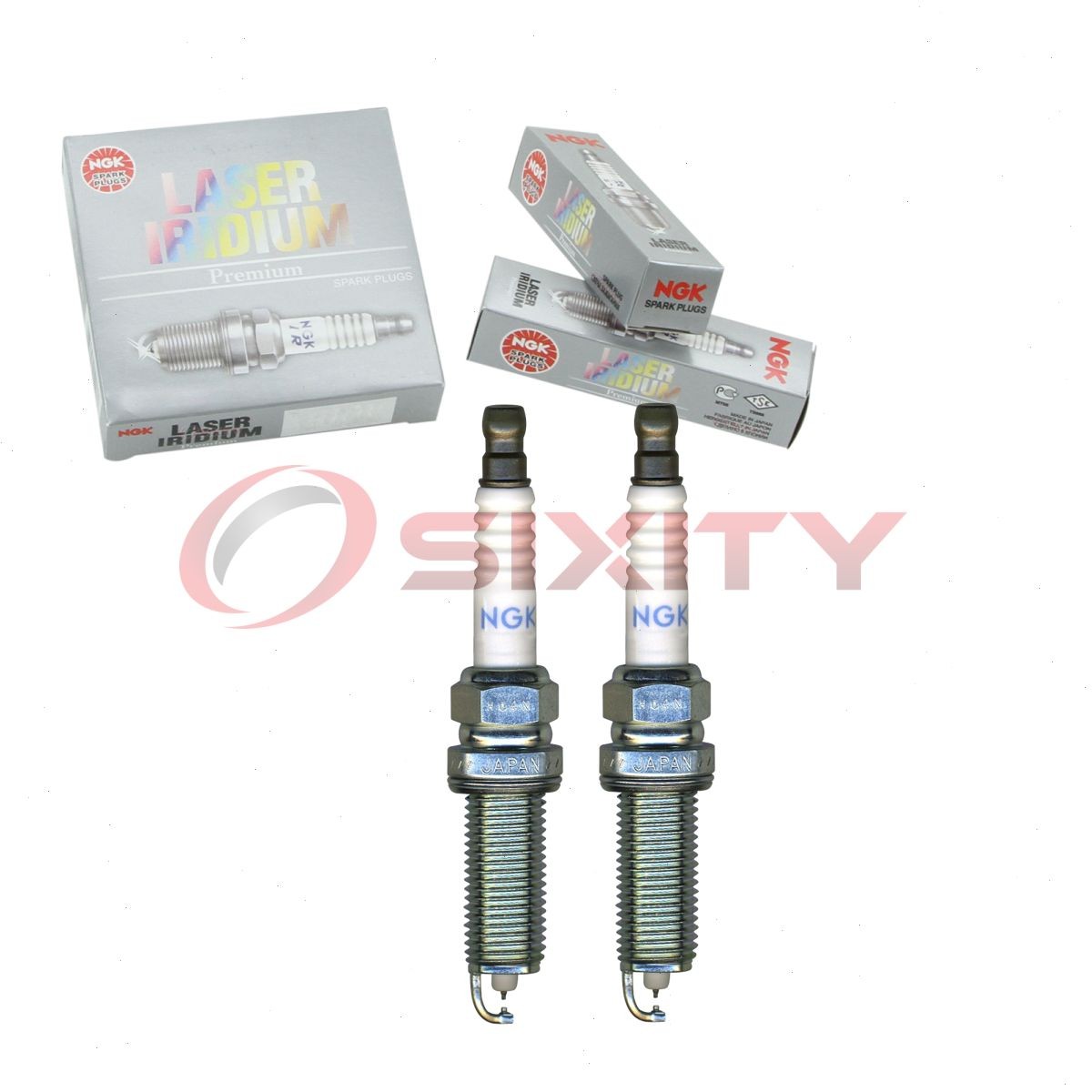 2 pc NGK 9029 DILKAR6A11 Laser Iridium Spark Plugs for XP5684 VR8NII35U pc