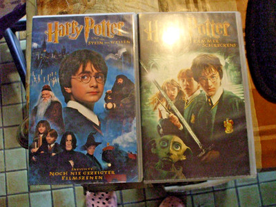 Harry Potter  VHS  und der Stein der Weisen, und die Kammer des Schreckens