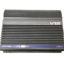 Alpine MRV-F400 Car Amplifier 4 Channel V12 Power Amp Used Tested Working