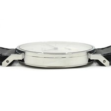 NOMOS Tangente 38 TN1A1W238 White Watch Manual Winding SS Leather Men Used 5