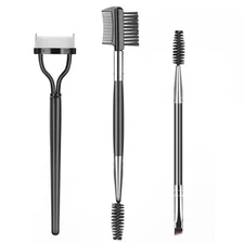 Eyebrow Brush Eyelash Separator Brow Comb  Lash Spoolie Professional Eye Make...
