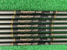 AEROTECH STEELFIBER PRIVATE RESERVE i110 S FLEX IRON SHAFT SET (8 SHAFTS)