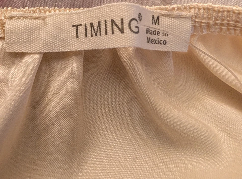 Top Timing para mujer talla M camisola satinada Babydoll Fairycore nuevo sin etiquetas Cottagecore Foto 2 de 4