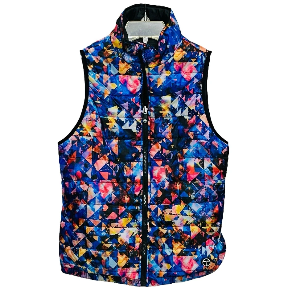Chaleco Reversible Trina Turk Barbados Tun Puffer Chaleco Deportes Activos Talla M Nuevo sin Etiquetas $138 Foto 2 de 4