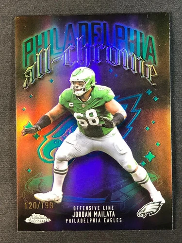 2025 Topps Chrome Jordan Mailata Base (RAW)