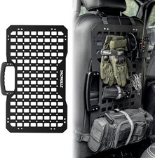 Tactical Car Back Seat Organizer With Handle Heavy Duty Car Storage Organizer