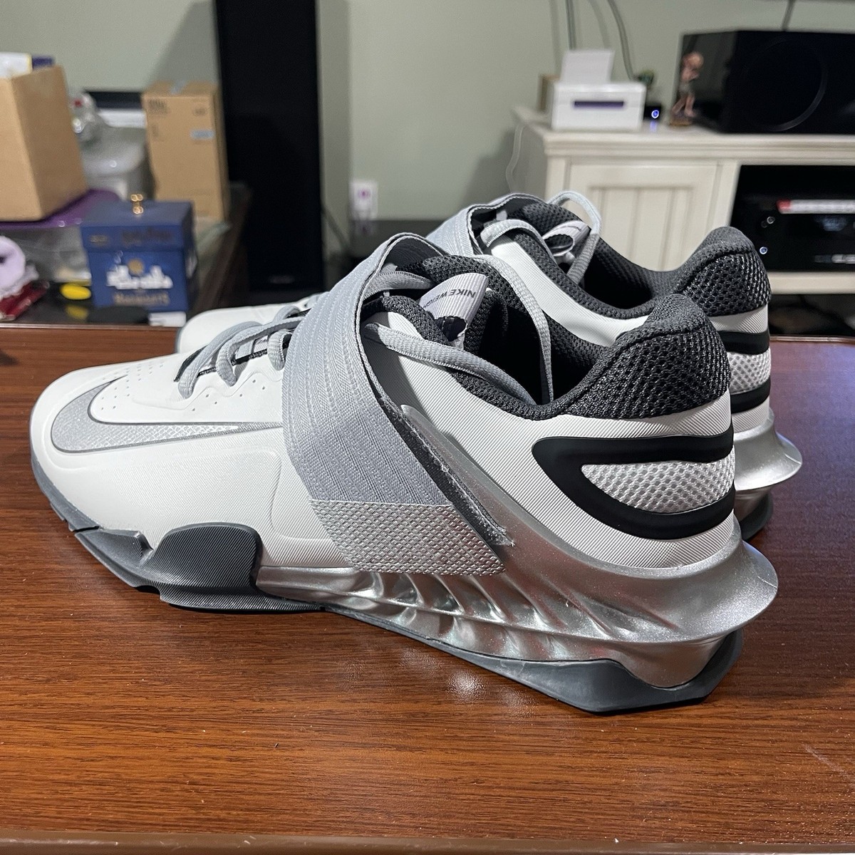 Nike Savaleos SE Weightlifting Shoes Men's Size 10.5 Photon Dust