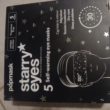 Popmask Starry Eyes Self Warming Eye Masks 5 Pack Unisex One Size