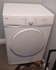 New Graded Logik LCD8W23 8kg Condenser Tumble Dryer RRP£259 T11
