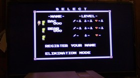 Videojuego Nintendo NES Zelda 2 The Adventure of Link 1988