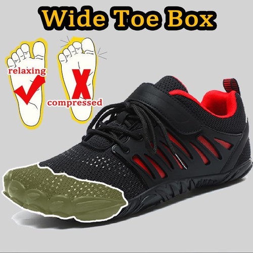Barefoot Shoes Men Wide Toe Box Zero Drop Water Shoes Men for Gym Workout Min... - Picture 4 of 7