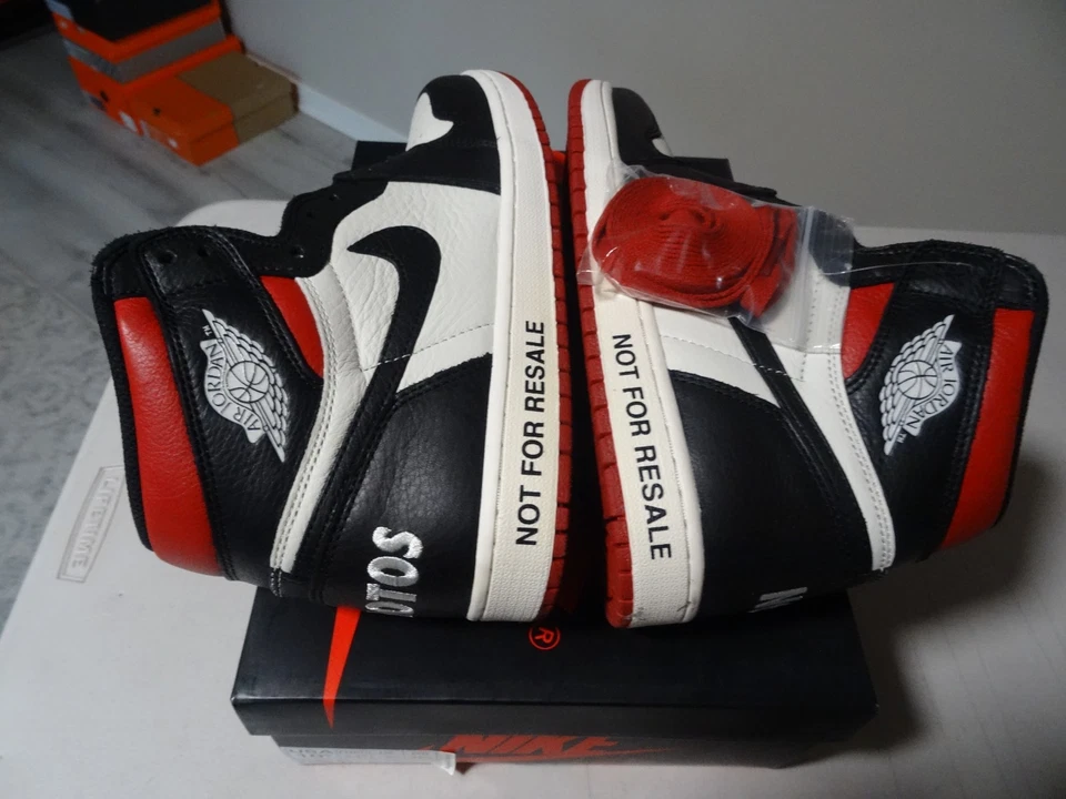 NUEVO DS Nike Air Jordan 1 Retro Alto OG NRG "No Para Reventa" Talla 10.5 861428 106 Foto 4 de 4
