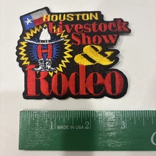 Houston Livestock Show & Rodeo - Iron-On Embroidered Patch