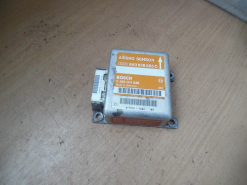 Airbag Steuergerät Audi 80 Typ89 Cabrio Coupe 8A0959655C Bosch 0285001038