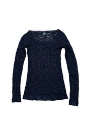 Y2K Moda International Nero Gotico Scuro Fairycore Scuro Romantico Pizzo Manica Lunga