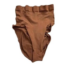 SKIMS Medium Seamless Sculpt Mid Rise Brief Core Control Bronze Brown NWOT