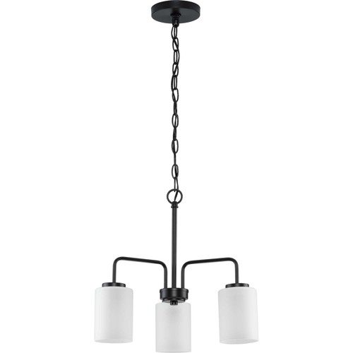 Progress Lighting P400274 Merry 3 Light 18"W Chandelier - Black - Picture 5 of 12