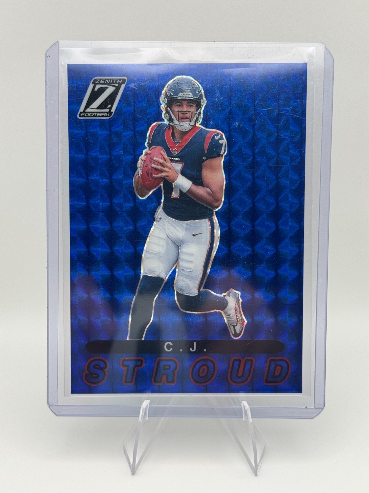 2023 Panini Zenith 5 C.J. Stroud 1994 Pacific Blue RC Houston Texans