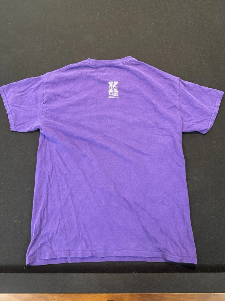 Kansas State Wildcats Adult size M Purple TShirt - Image 3 of 3
