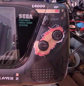 Sega Game Gear, Stereo Sound, All New SMD Caps, New Shell, Cleanscreen IPS LCD