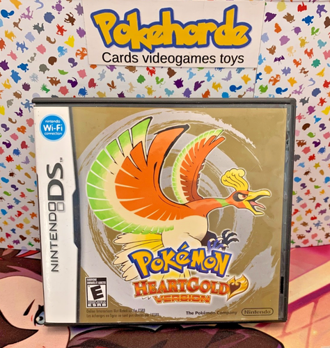 pokemon heartgold nintendo ds case and artwork only | eBay