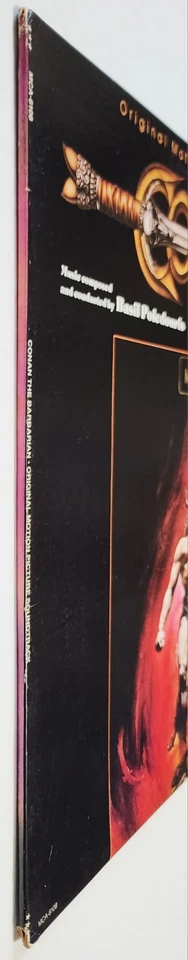 CONAN THE BARBARIAN (ORIGINAL MOTION PICTURE SOUNDTRACK) LP 1983 MCA-1566 - Image 2 of 4