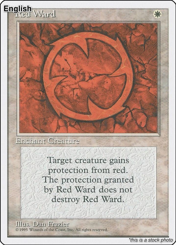 MTG Red Ward [4ED - ] LP