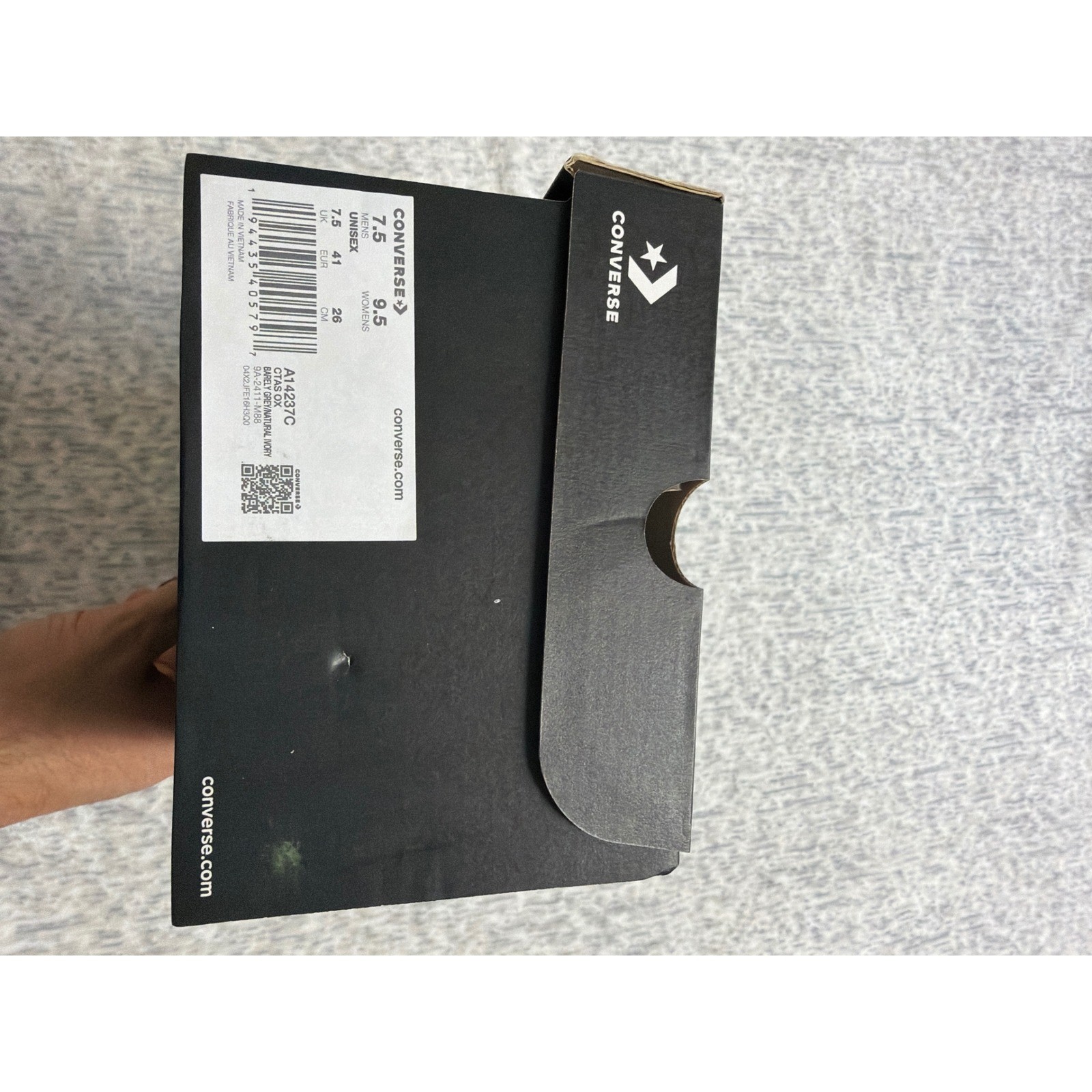 Converse Chuck Taylor All Star Ox Suede Natural Ivory Sneakers A14237C Mens 7.5 thumbnail 3