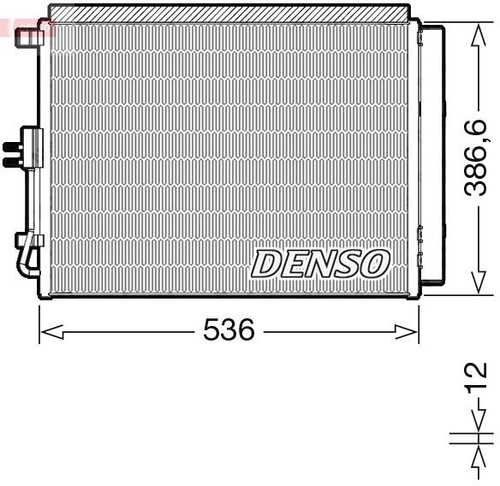 DENSO Bedienelement Klimaanlage Für FIAT Grande Punto & Punto Evo - OE 77363878