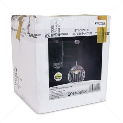 Hängeleuchte Globo CREAM Chrom - 1-flammig