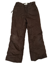 Snow Pants sz L Girls 10/12 Cherokee Adj Waist Reinforce Knee Sledding Winter