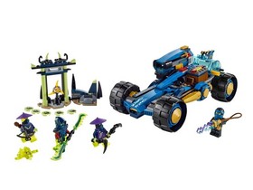 LEGO NINJAGO Cole's Blaster bike Jay Walker one 70731 and Lloyd's Jungle raider
