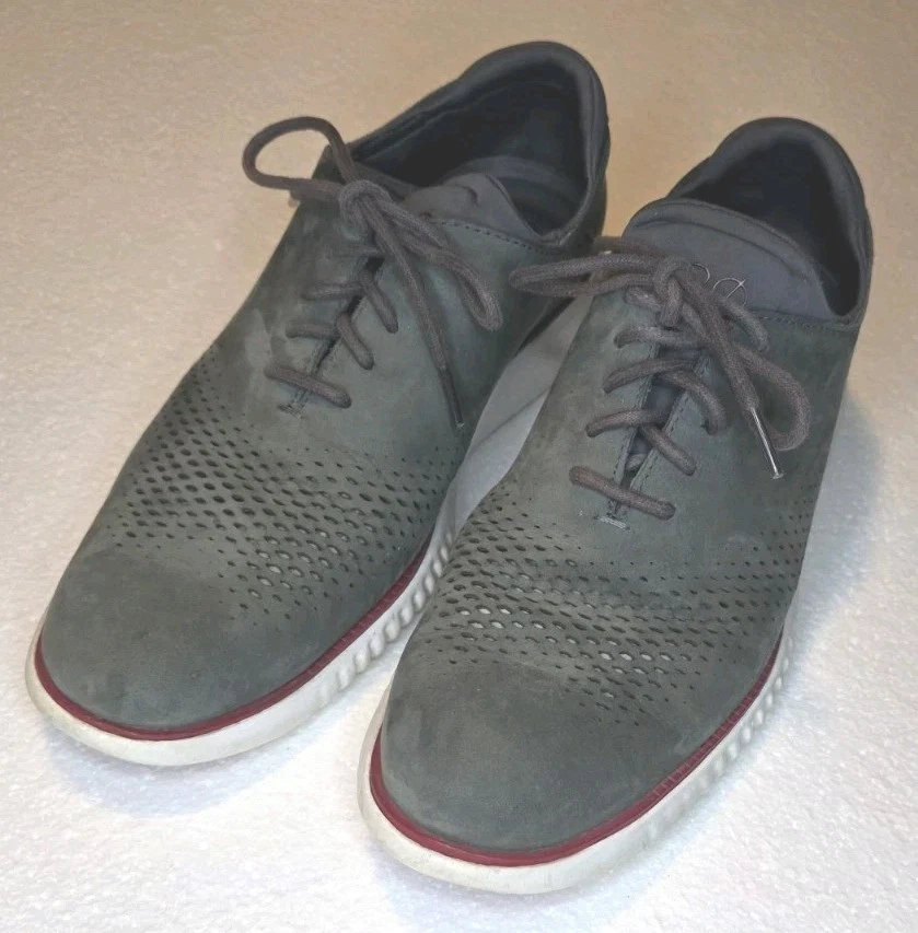 Cole Haan Green Suede Casual Shoes for Men for sale | eBay display picture 1