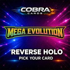 Pokemon Mega Evolution Reverse Holo Singles - Pick Your Card - ME: Mega Evolutio