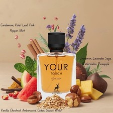 Your Touch For Men 100ml EDP Mens Designer Perfume Spray Eau De Parfum Spicy Oud