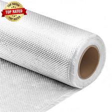 Fiberglass Cloth Woven Mat Roll 50" X 360", 1 Oz Fiber Glass Cloth for Boat, Aut