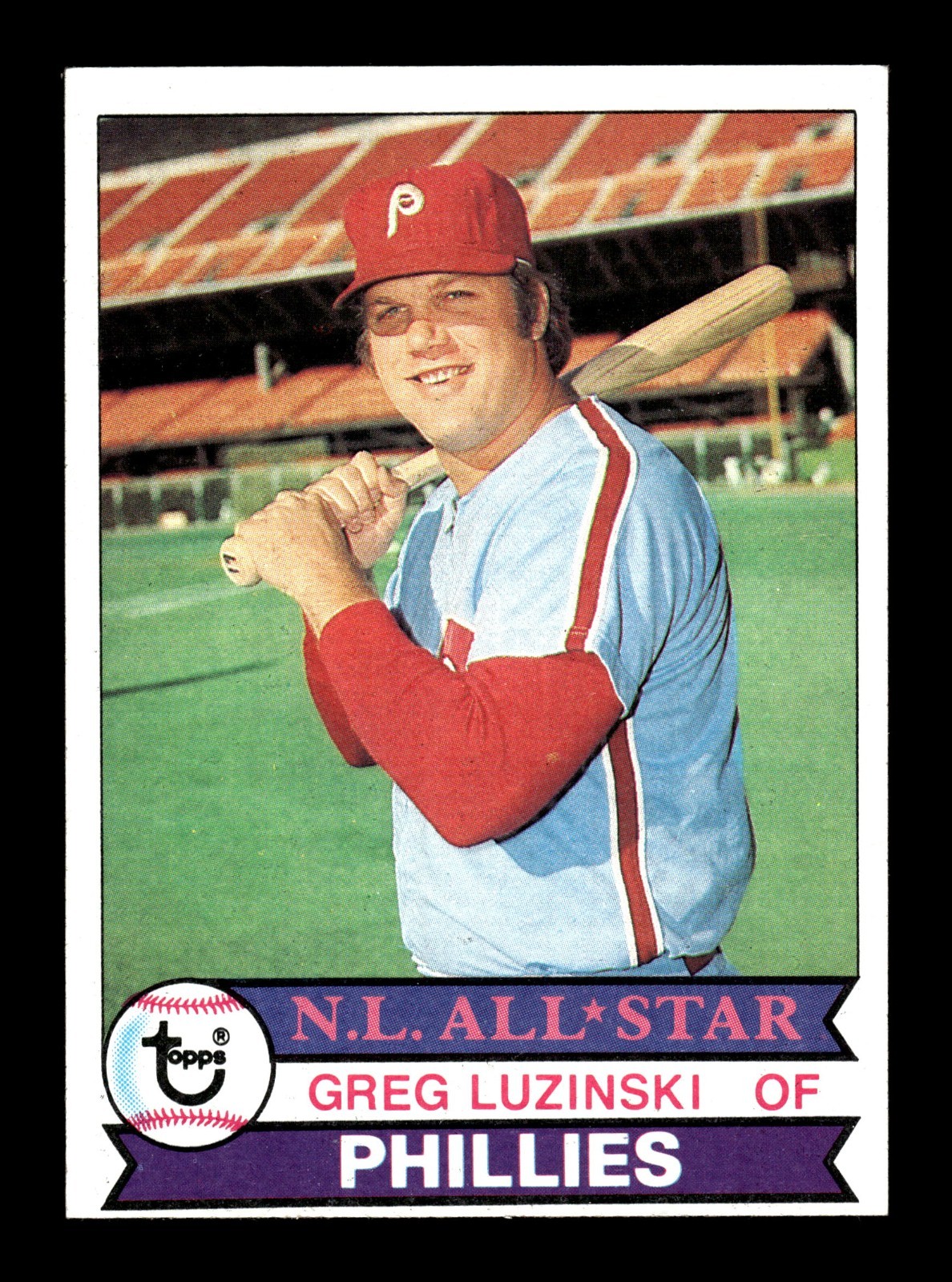 1979 Topps Baseball Set Break Greg Luzinski #540 Phillies NM